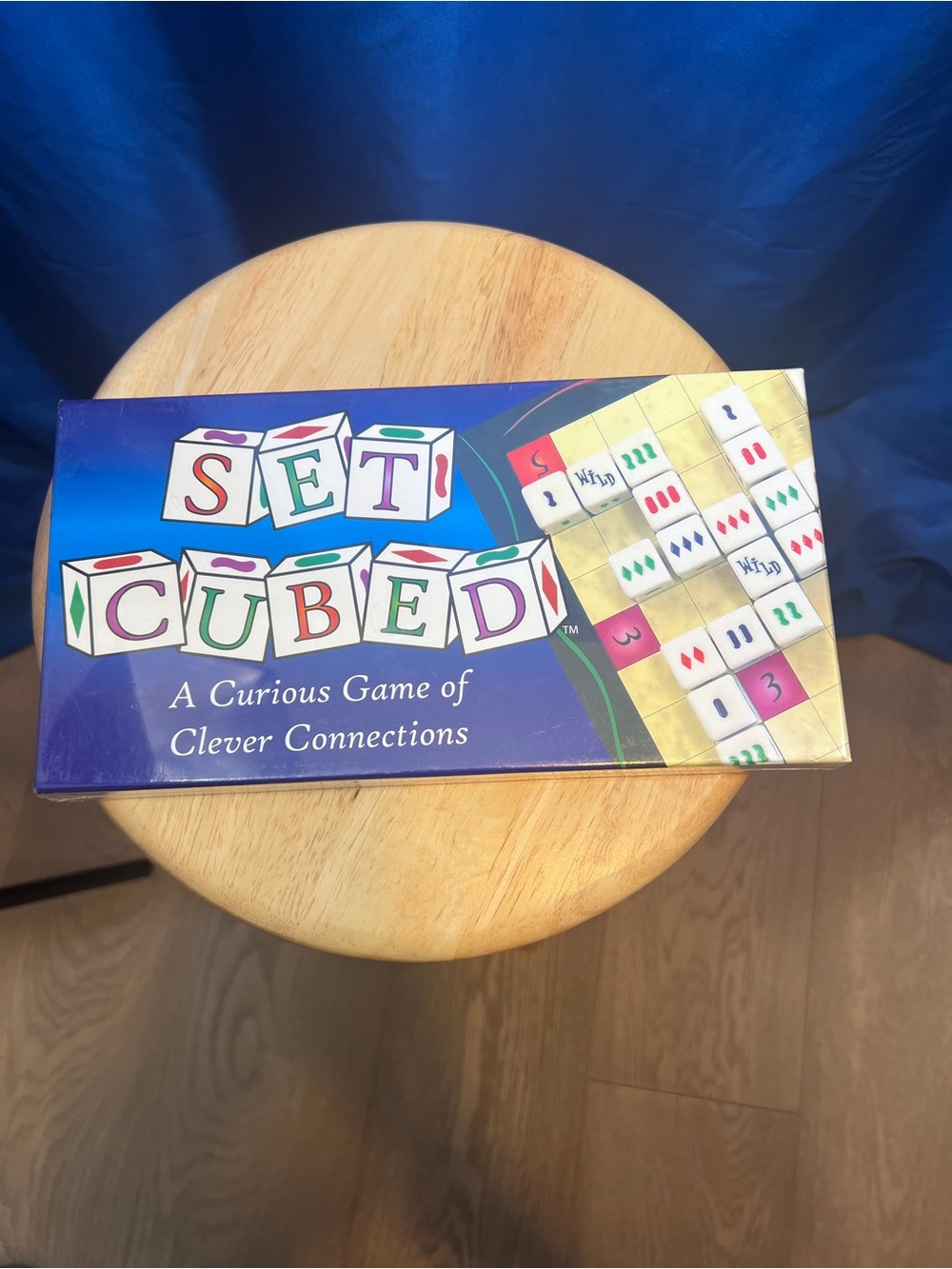 Set Cubed Board Game - Blue Edition